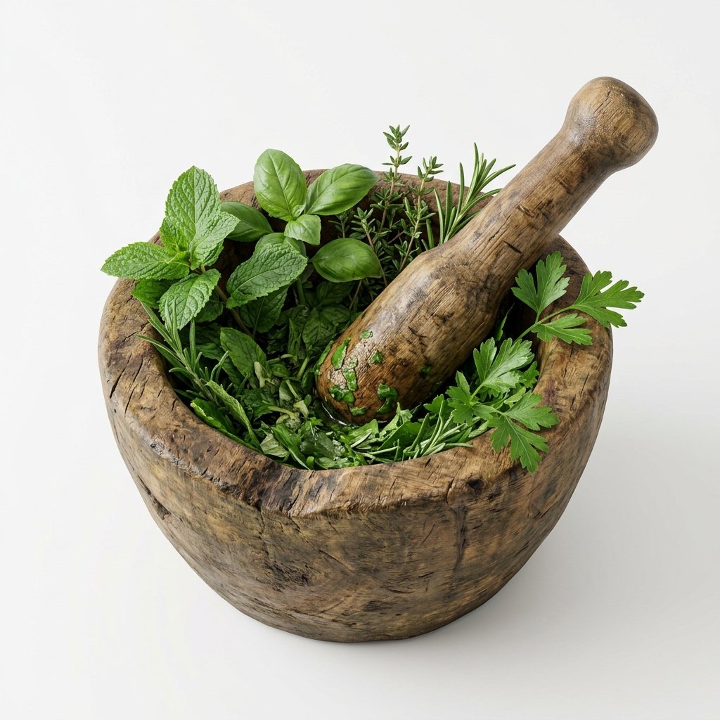 Ayurvedic Mortar and Pestle