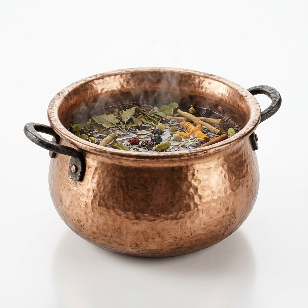 Traditional Copper decoction Pot